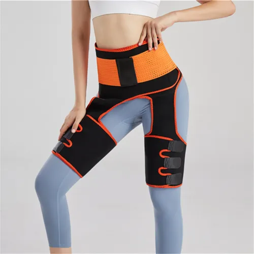 Sweat Bubble Butt Lift Trainers Juicy Yoga Sets Women Sport Waist Belt PQB779J