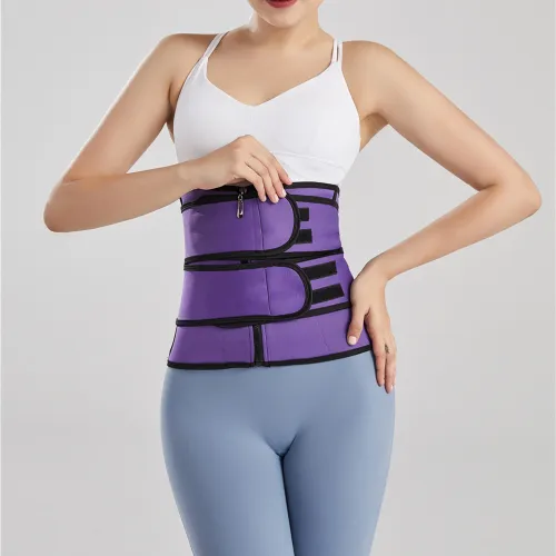 Abdominal Belt Waist Trainers Double Waist Belt Yoga Exercise Wear PQXH822D