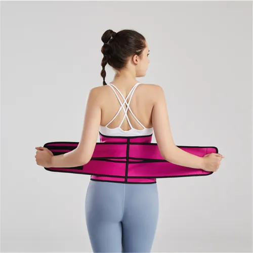 Postpartum Body Sculpting Yoga Exercise Waist Trainers Double Waist Belt PQXH822B