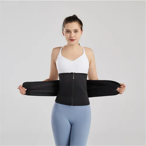 Double Waist Belt Postpartum Body Sculpting Yoga Exercise Waist Trainers PQXH822A