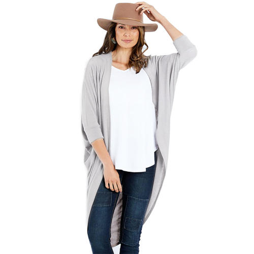 Loose Mid-length Shawl Tops Knitted Cardigan Autumn Irregular Jacket PQLQ036E