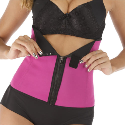 Female Waist Trainer Waist Shaper Buttoned Zipper Body Shaping Waist Belt PQYR3314A