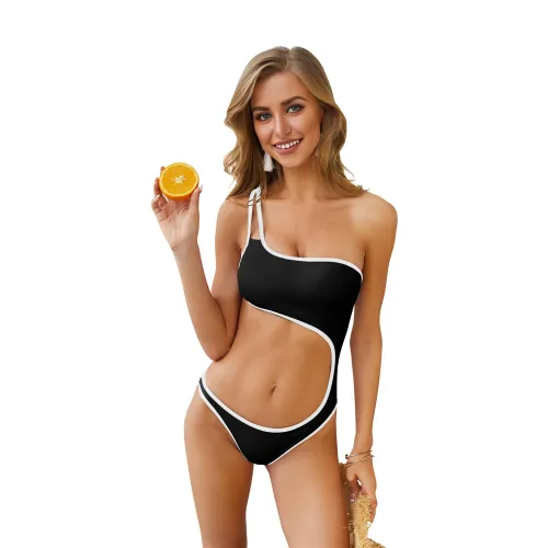 Hollow Out One Piece Swimwear For Women Wholesale Monokinis PQ19033