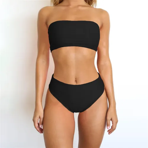 Hot Summer Women Sexy Brazilian Swimsuits Female Mid Waist Designer Swimwear PQ9043D