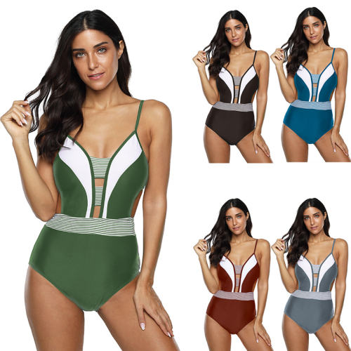 Wholesale One Piece Swimwear For Women Beachwear Plus Size Bathing Suit PQ2003