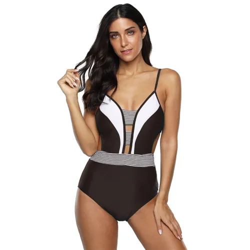 Wholesale One Piece Swimwear For Women Beachwear Plus Size Bathing Suit PQ2003