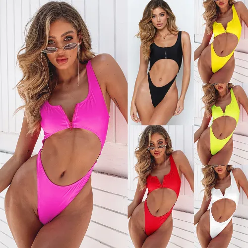 Women Swimwear Wholesale Beach Wear Ladies Sexy Brazilian Swimsuits PQ9057
