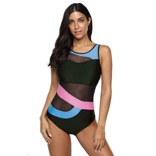 Fashion Plus Size One Piece Swimwear Women Wholesale Beachwear PQ2011
