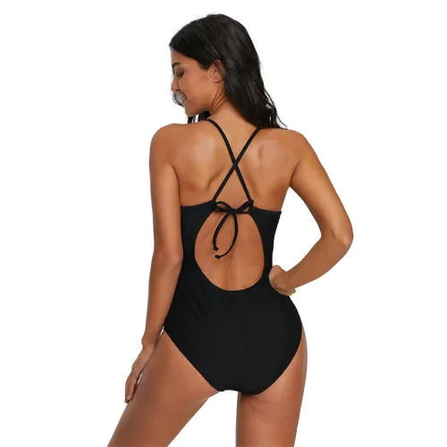 Women Plus Size Floral Swimwear Fashion Leaf Print Beach Wear PQ2036