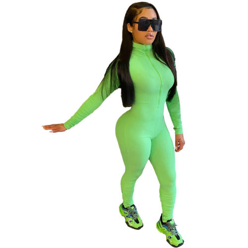 Pit Striped Jumpsuit Sexy Nightclub Wear For Women PQAJ4108B