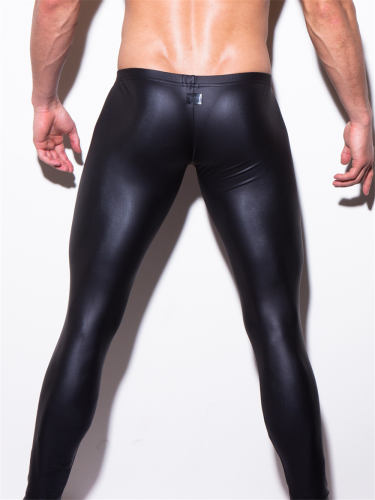 Shiny PVC Night Club Trousers Sexy Faux Leather Pant For Men PQ022B