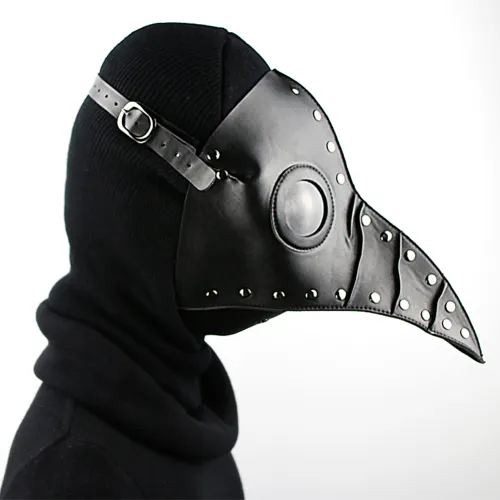 Halloween Holiday Party Props Steampunk Plague Beak Mask PQHG074A