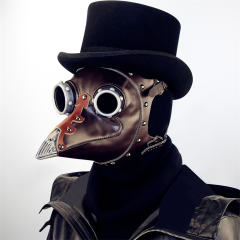 Steampunk Beak Mask Halloween Plague Doctor Mask PQHG103