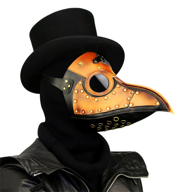 Steampunk Plague Beak Mask Holiday Party Halloween Props PQHG090
