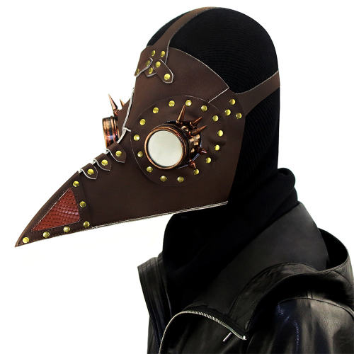 Steampunk Plague Beak Mask Halloween Holiday Party Props PQHG073
