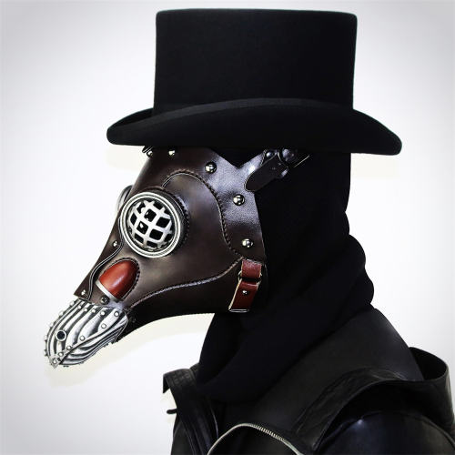 Steampunk Plague Beak Doctor Mask Halloween Party Props PQHG104