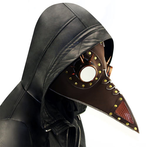 Steampunk Plague Beak Mask Halloween Holiday Party Props PQHG073