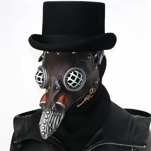 Steampunk Plague Beak Doctor Mask Halloween Party Props PQHG104