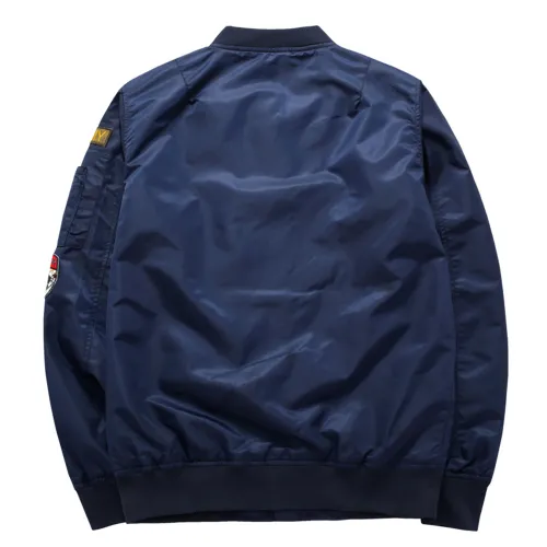Men's Bomber Casual Jackets Autumn Sports Stand Collar Jacket PQ1616C