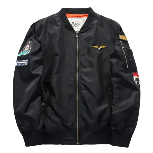 Autumn Men's Casual Stand Collar Jacket Bomber Sports Jackets PQ1616A