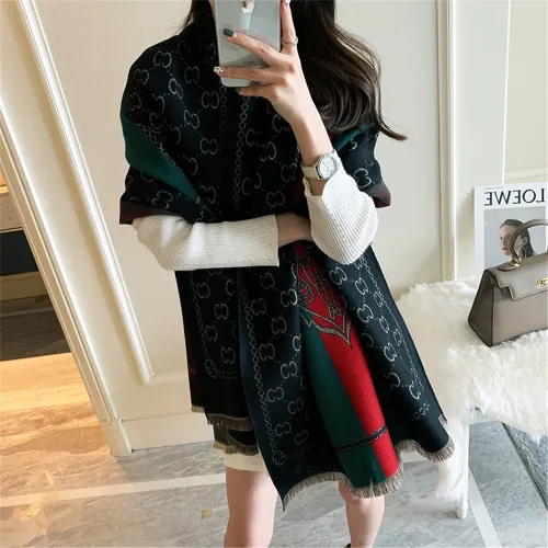 Warm Winter Shawl Retro Tassel Scarf Autumn Imitation Cashmere Scarf PQWJ-1B