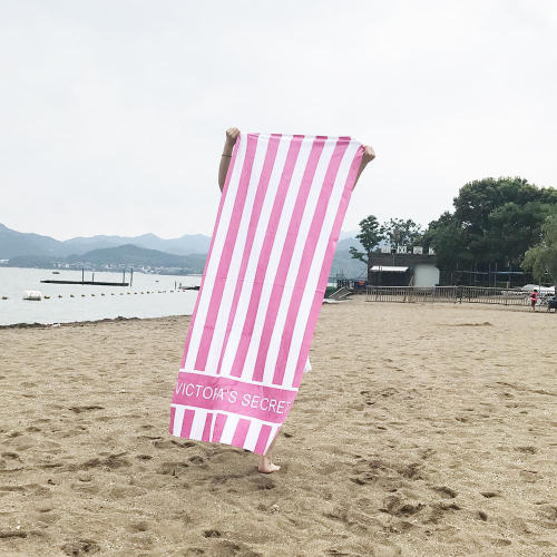 Adult Digital Printing Swimming Bath Towel Fashion Beach Towel PQHR002B
