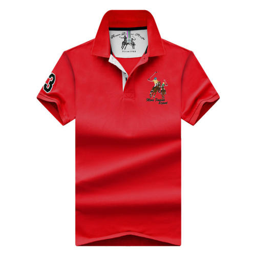 White Cotton Short Sleeve T-shirt Men Lapel Loose Tops Summer Polo Shirt PQ2020C