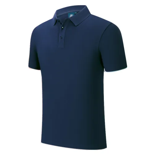 Orange High Quality Cotton Lapel T-shirt Advertising Shirt Work Tops Polo Shirt PQ2001F