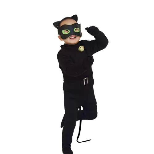 Children Cartoon Cosplay Jumpsuit Girl Halloween Costumes PQJN018B