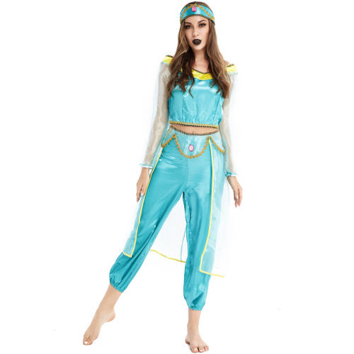 Halloween Princess Costume Play Aladdin Magic Lamp Cosplay Costume PQMR1841A