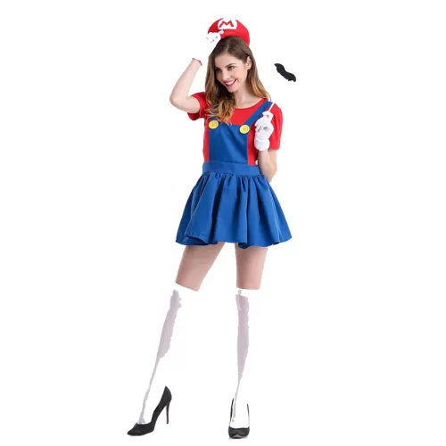 Women Game Role Playing Uniform Female Halloween Cosplay Costumes PQPS1508A