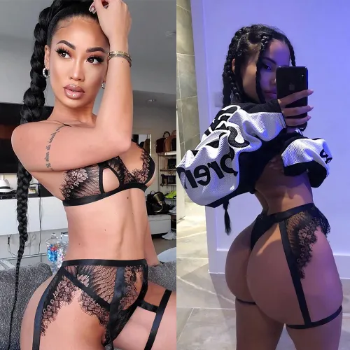 Black Eyelash Lace Bra Set for Women Sexy Lingerie PQBS023