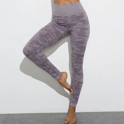 Fashion Yoga Trousers Women Fitness Pants High Waist Sport Leggings PQ8018C