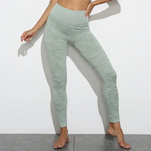 High Waist Sport Leggings Fashion Yoga Trousers Women Fitness Pants PQ8018B