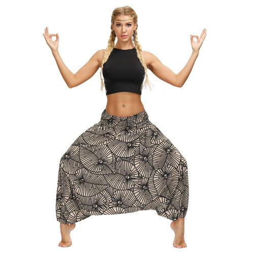 Women Bohemia Style Yoga Leggings Harem Hippie Pants PQYCL-072