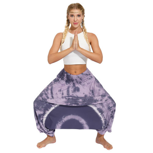 Women Bohemia Style Yoga Leggings Harem Hippie Pants PQYCL-076