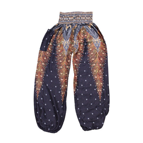 Women Digital Print Harem Yoga Hippie Pants PQYCI-004