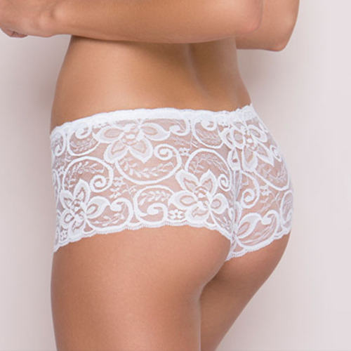 Lace Home Shorts Valentine Day Underwear For Women Sexy Mesh Panties PQLK1108E