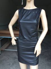 PVC Fetish Dresses Steampunk Lingerie Faux Leather Club Wear PQLKN1088