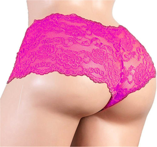 Valentine Day Underwear Lace Shorts For Men Sexy Mesh Panties PQN940D