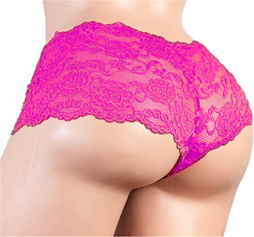 Lace Shorts Valentine Day Underwear For Men Sexy Mesh Panties PQN940C