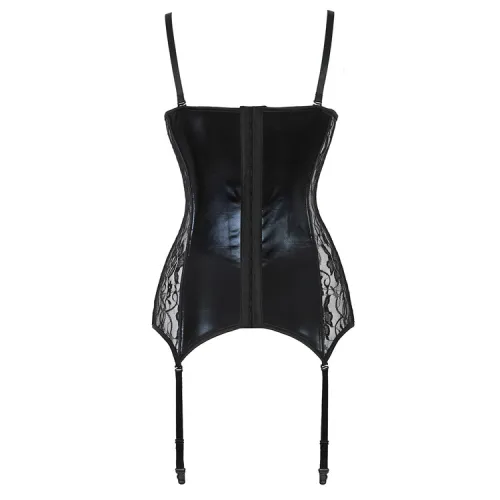 Plus Size Steampunk Mesh Bustiers Sexy Bustiers Gothic Corset Women PQ713