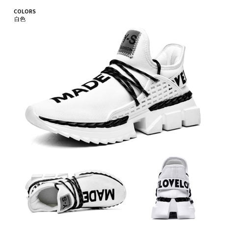 Wholesale Fly Weaving Men Lightweight  Sneakers Breathable Mesh Running Shoes MX-LT801B