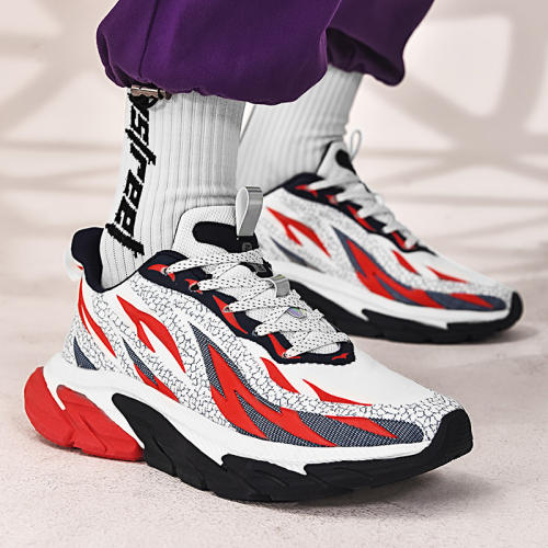 Wholesale Quality Breathable Sports Casual Shoes Men Custom Made Men Running Sneaker  Siize 39-46 MX-6620A