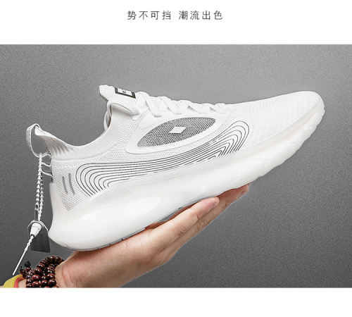 Hot Sale Wholesale High Quality Men Lightweight Sneakers Breathable Mesh Running Shoes MX-6605B