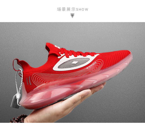 Hot Sale Wholesale High Quality Men Lightweight Sneakers Breathable Mesh Running Shoes MX-6605D