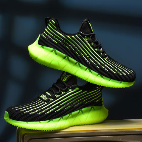 Wholesale Men Lightweight Sneakers Breathable Mesh Running popcorn sole Shoes MX-559B Size 39-46