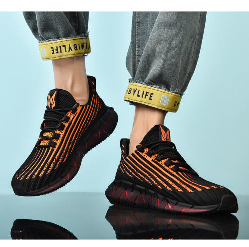 Wholesale Men Lightweight Sneakers Breathable Mesh Running popcorn sole Shoes MX-559C Size 39-46