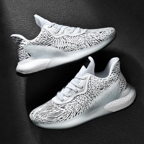 Wholesale Men Lightweight Sneakers Breathable Mesh Running popcorn sole Shoes MX-2801A Size 39-46