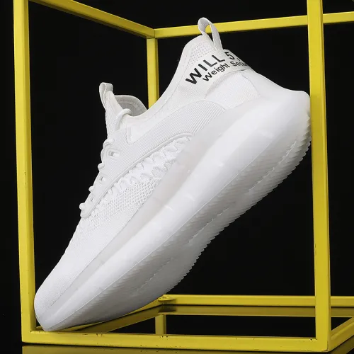 Wholesale Men Lightweight Knited Sneakers Breathable Soft Comfortabel Mesh Running Shoes MX-11911A Size 39-46